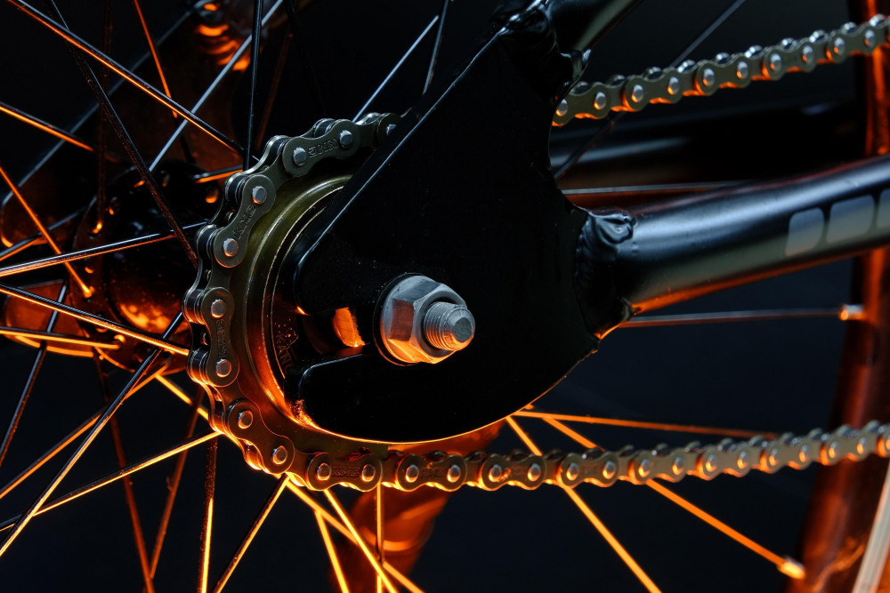 Lorak RACE Lite 24 Матовый Чёрно/Оранжевый