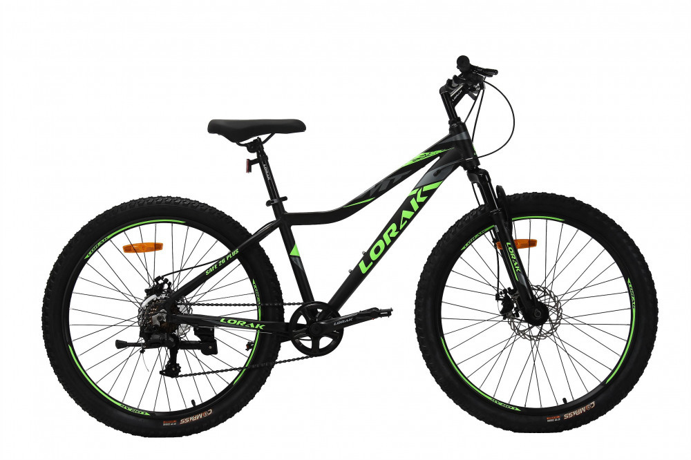 LORAK Safe PLUS 26 Матовый Чёрный/Зелёный