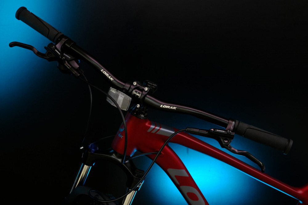 LORAK Sel 9300 Матовый Красный/Серый 18р (на рост 163-179)