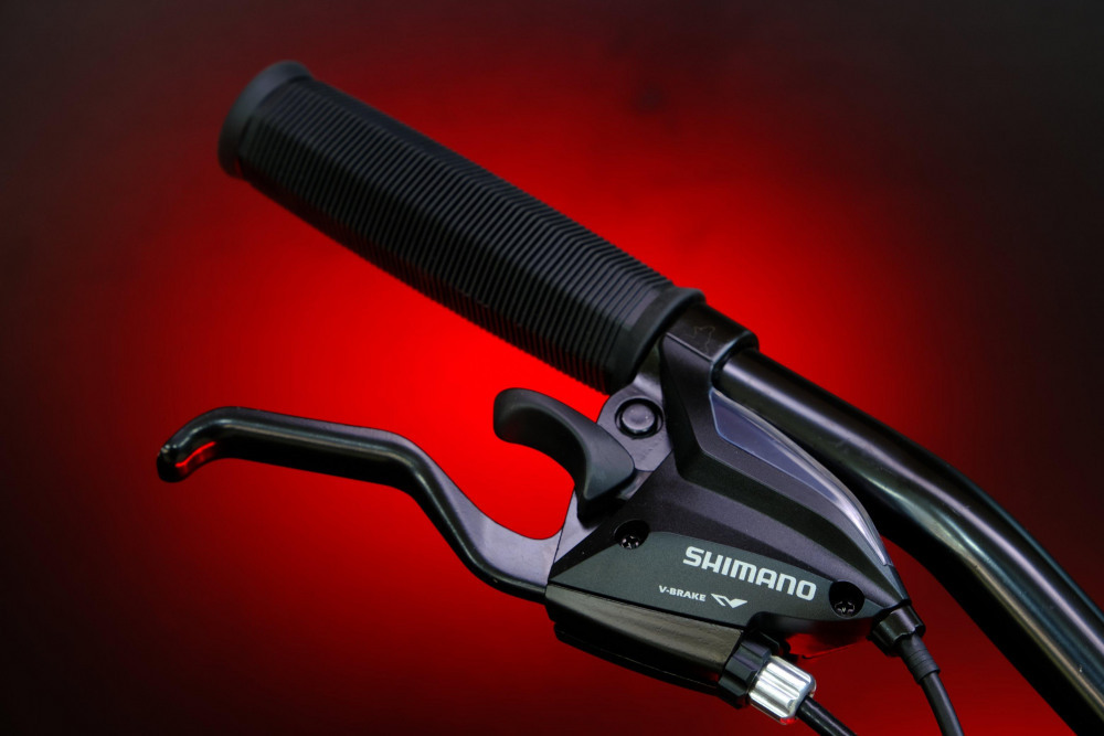 LORAK Fast 26 Матовый Чёрный/Красный