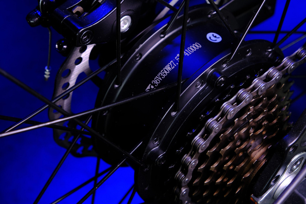 LORAK E-350 Чёрный/Синий (27,5)