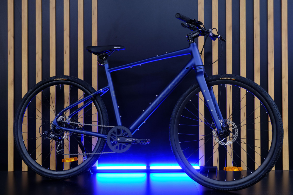 LORAK Grav 50 Матовый Синий/Чёрный рама 520mm